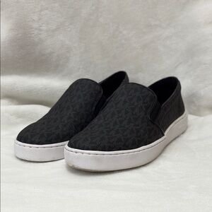 MICHAEL Michael Kors Black and White Low-Top Sneakers